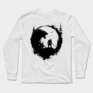 Fantasy Monster Hunter Long Sleeve T-Shirt